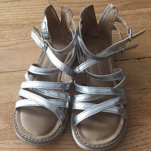 Hanna Andersson Girl’s Silver Sandals